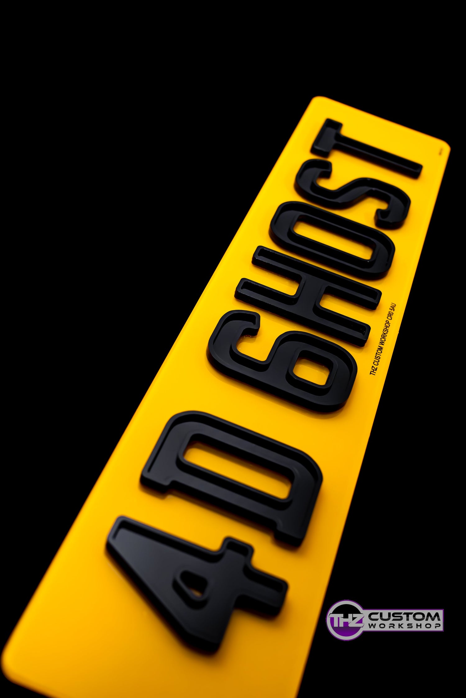 4D Ghost Number Plates