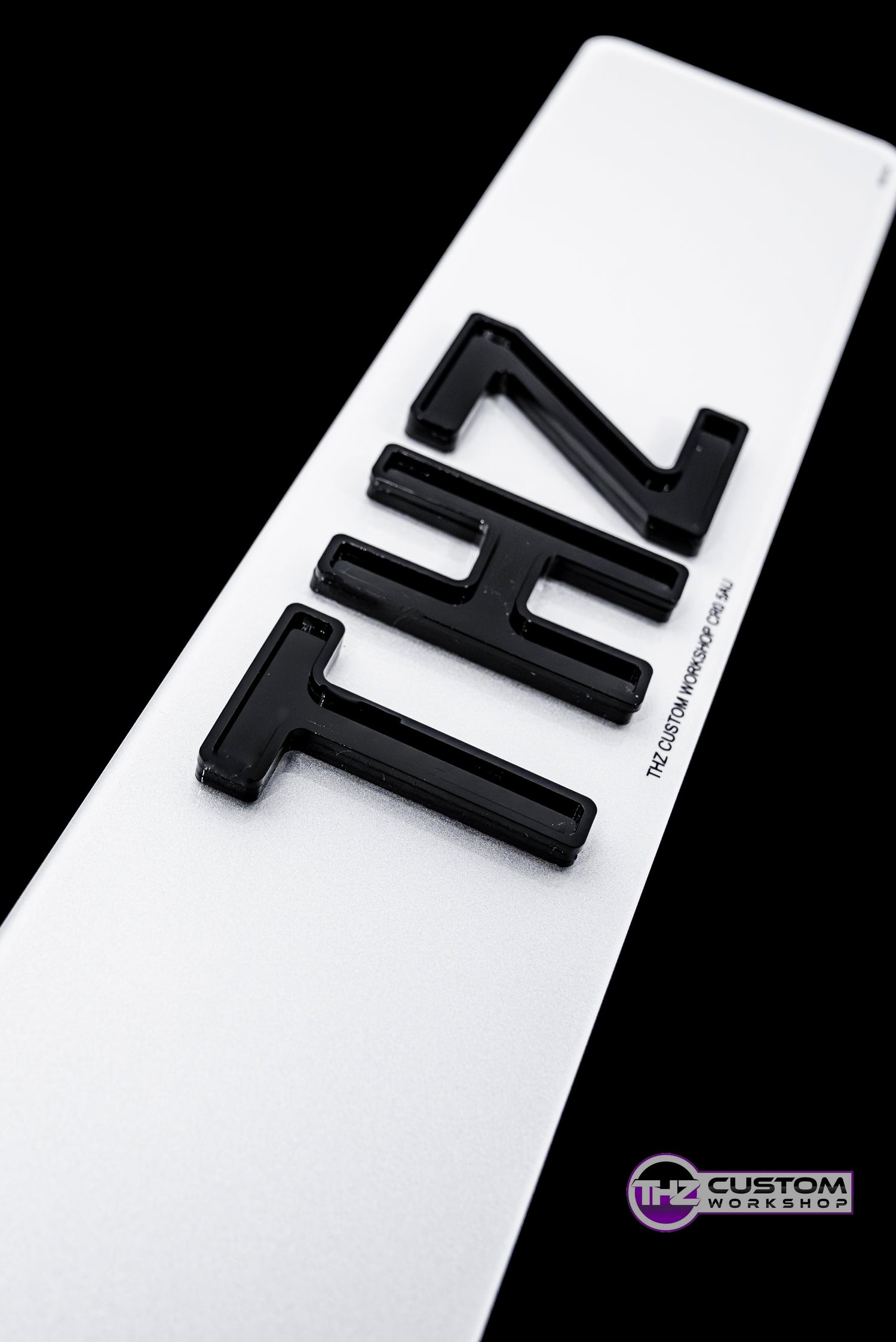 Premium 4D Ghost Number Plates