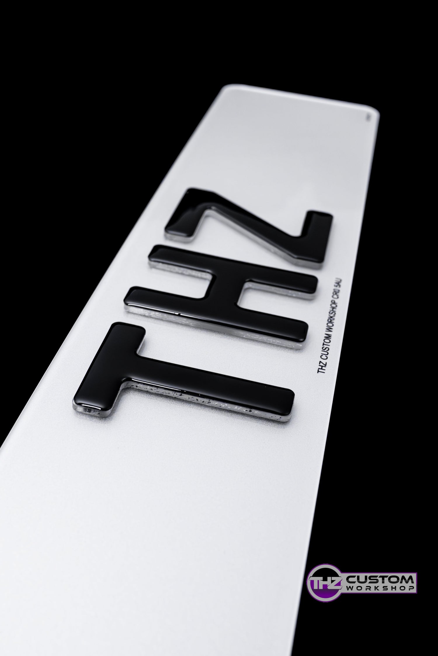 4D Krystal Number Plates