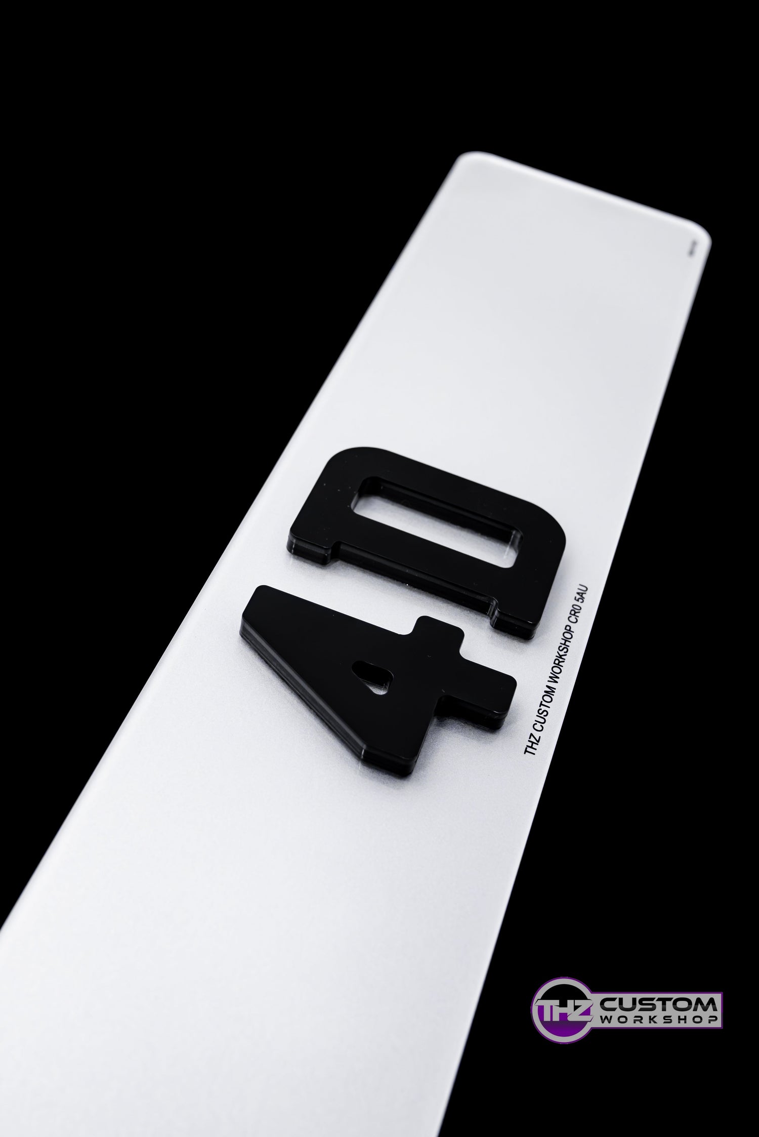 4D 8mm Number Plates