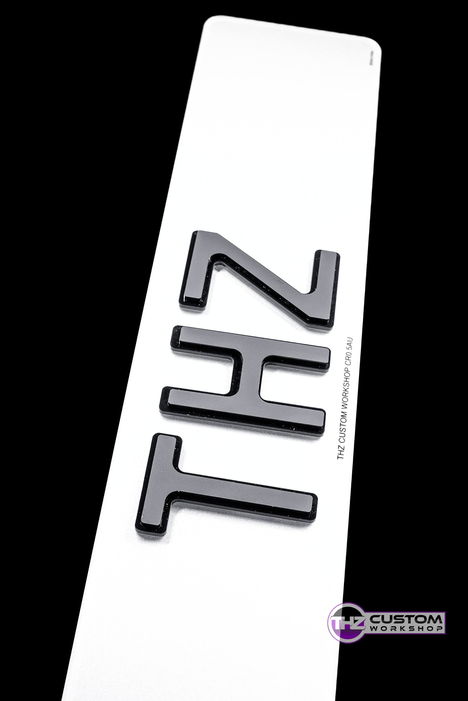 4D Shadow Number Plates Set