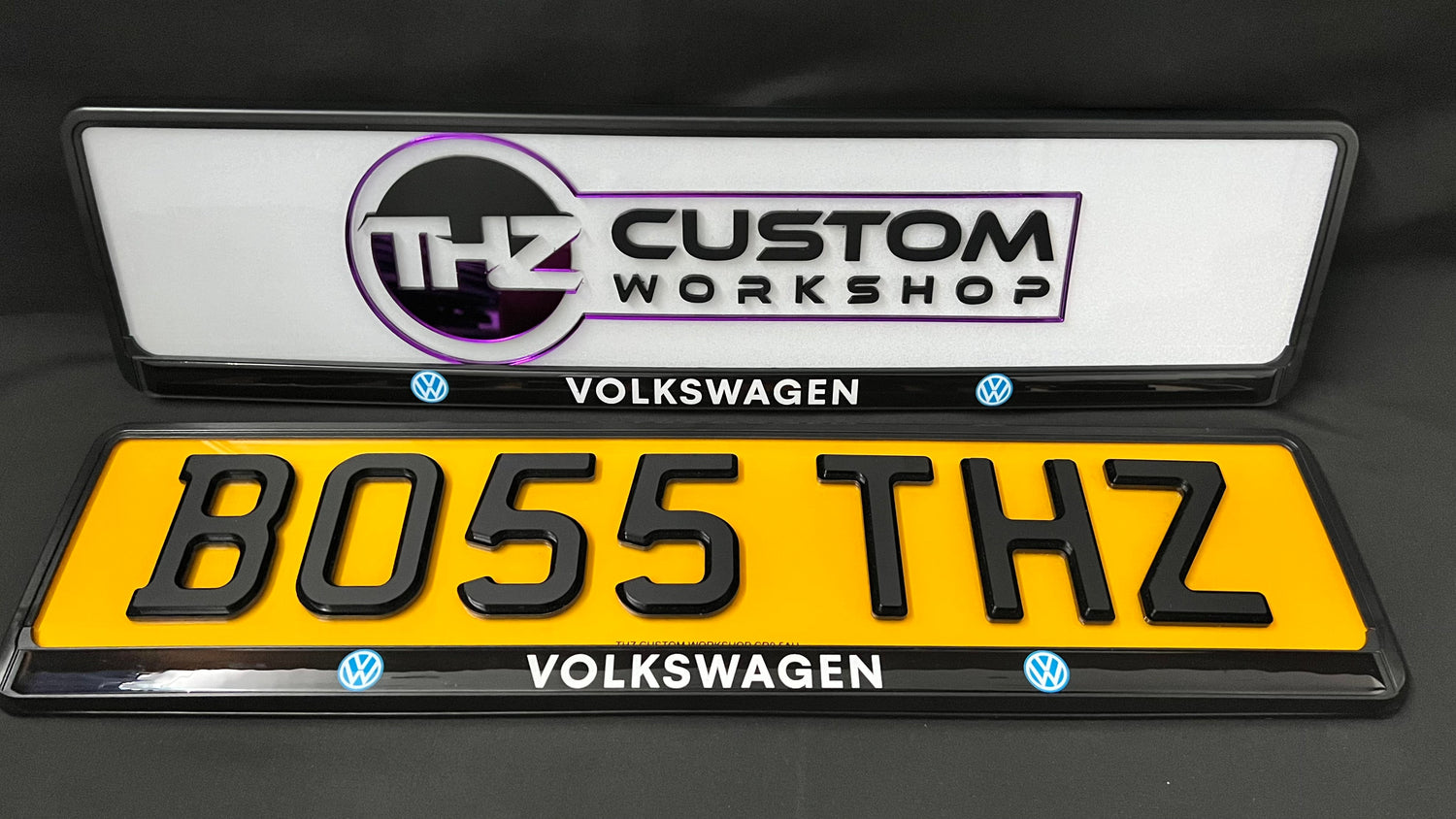 Volkswagen Plate Holder Set
