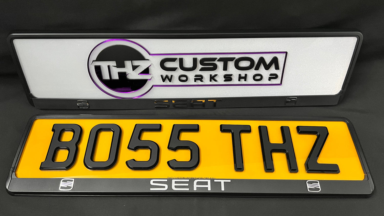 Seat 3D Plate Holder Set