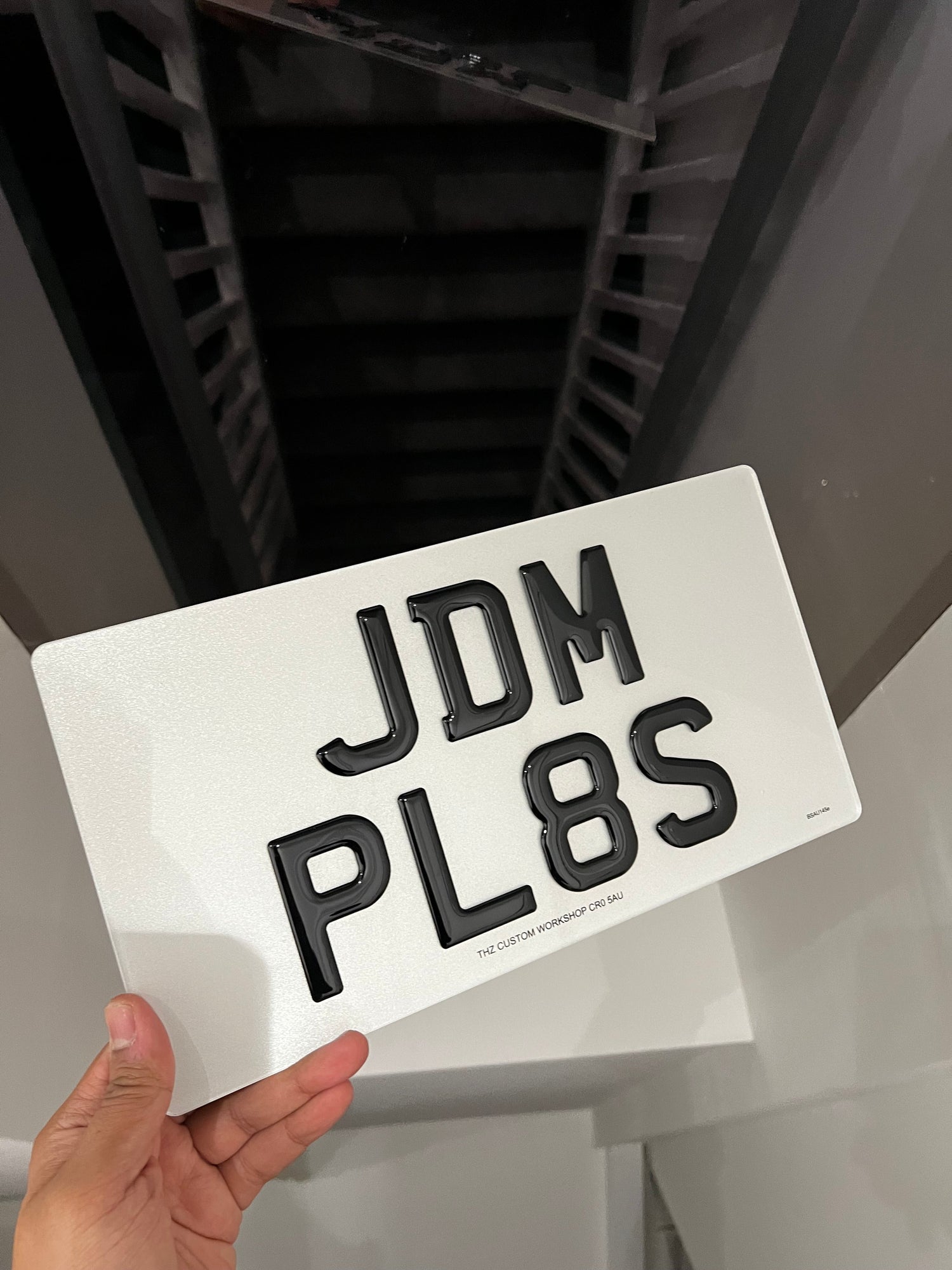 3D Gel Import Number Plates For JDM Vehicles