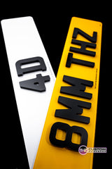 4D 8mm Number Plates