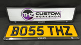 Volvo Plate Holder Set