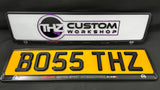 Nissan Plate Holder Set